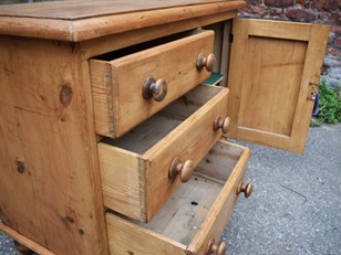 Victorian Pine Dresser Base