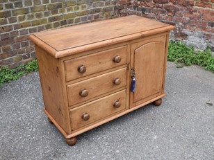 Victorian Pine Dresser Base