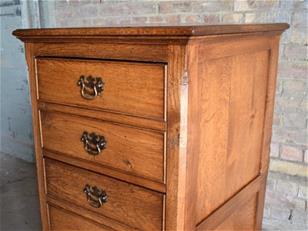 Ipswich Oak Filing Cabinet