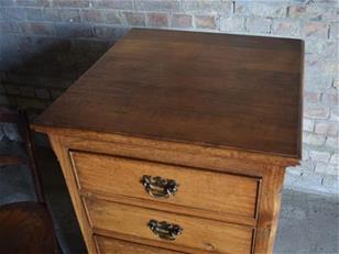 Ipswich Oak Filing Cabinet