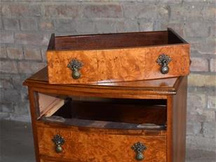 Burr Walnut Chest of Drawers