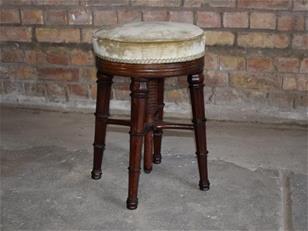 Regency Rosewood Piano Stool