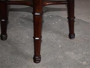 Regency Rosewood Piano Stool