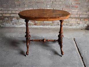 Burr Walnut Occasional Table 