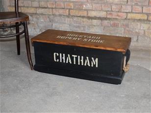 19th Century Dockyard Tool Chest