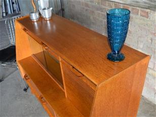 G Plan Brandon Oak Cocktail Cabinet Sideboard